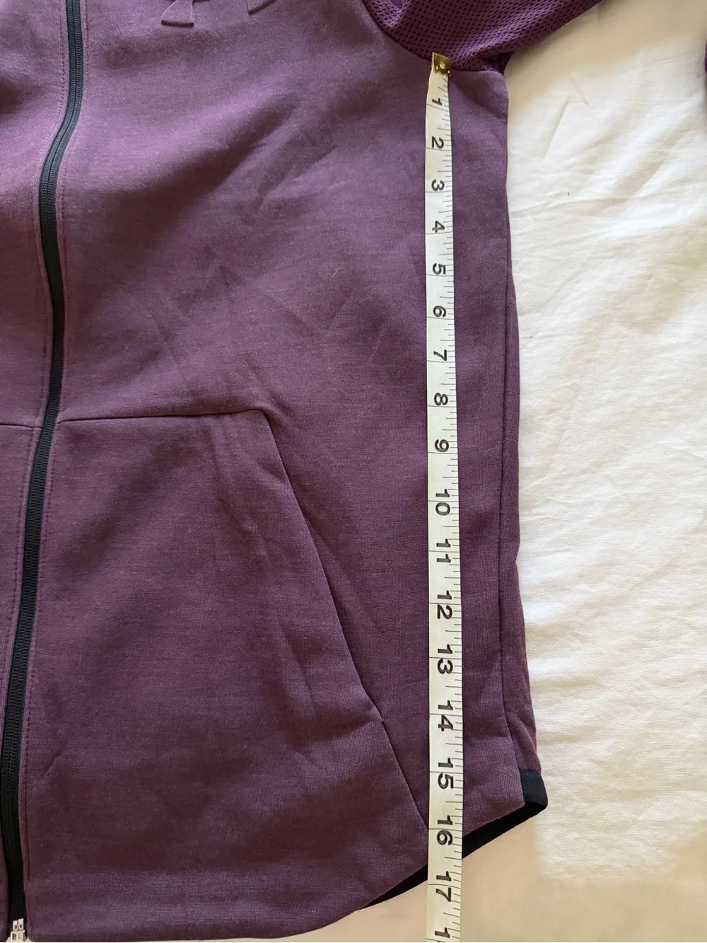 Under Armour Unstoppable Move Light Full-Zip Hoodie Kinetic Purple Medium New